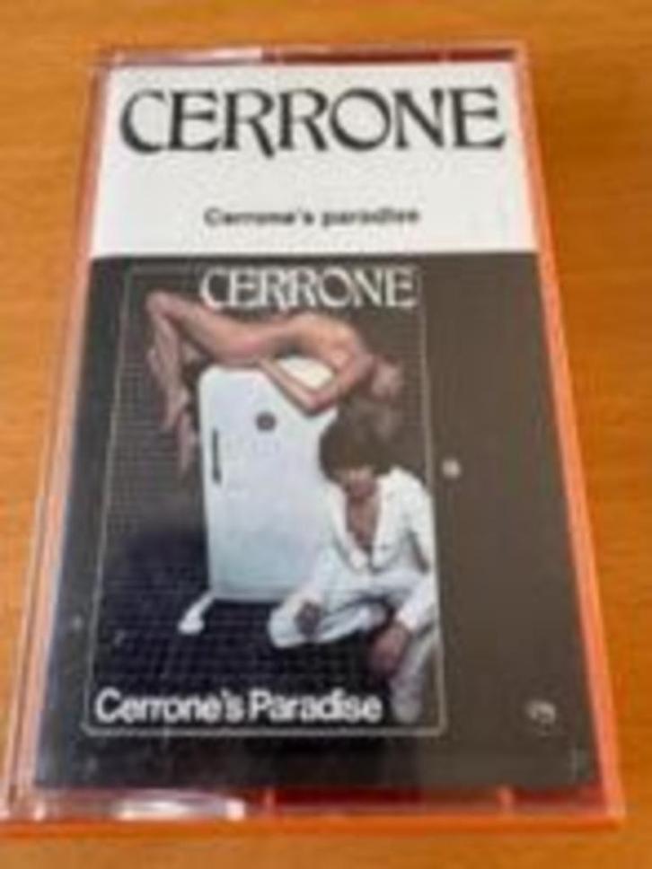 Cerrone muziek cassette Cerrone's Paradise 4 tracks SACEM, Cd's en Dvd's, Cassettebandjes, Gebruikt, Origineel, Dance, 1 bandje