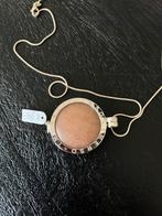 NIEUW!! MY IMENSO ketting + kwarts hanger, Met hanger, Nieuw, Ophalen of Verzenden, Zilver