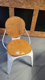 Zuiver eetkamerstoel, Huis en Inrichting, Stoelen, Ophalen, Gebruikt, Wit, Eén
