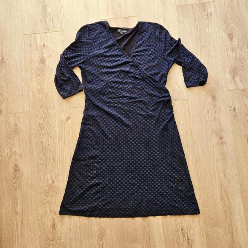 K6 - King Louie jurk - cross dress van jersey - maat L / M, Kleding | Dames, Jurken, Zo goed als nieuw, Maat 38/40 (M), Zwart