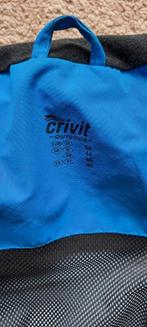 crivit outdoor jas blauw, Maat 52/54 (L), Blauw, Wandelen of Outdoor, Ophalen of Verzenden