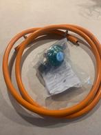 Nieuwe gasdrukregelaar met slang en klemmen, Caravans en Kamperen, Ophalen of Verzenden, Nieuw