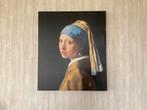 Johannes Vermeer “Het Meisje met de parel” (KWF), Huis en Inrichting, Ophalen, Zo goed als nieuw, Schilderij, 50 tot 75 cm