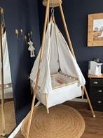 Luxe tweeling hangwieg incl. matrasjes – in topstaat!, Kinderen en Baby's, Babywiegjes en Ledikanten, Ophalen of Verzenden, Zo goed als nieuw