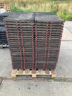 100 vochtdoorlatende rubberen tegels 50x50x4,5cm, Q, Q, Q