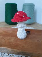 AFGEPRIJSD! Handgemaakte gehaakte paddenstoel decoratie, Ophalen of Verzenden, Nieuw