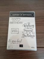 Stampin' Up! - Happiest of Birthdays, Ophalen of Verzenden, Zo goed als nieuw, Clearstamp