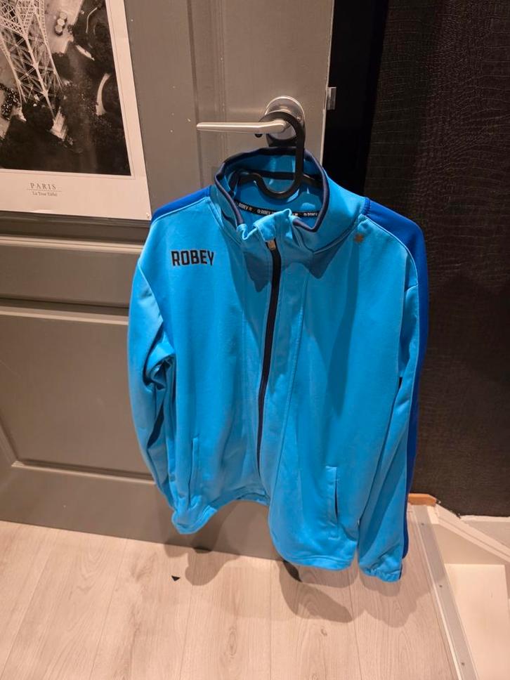 Sportvest - Robey - Heren - L - Blauw, Kleding | Heren, Sportkleding, Gedragen, Fitness, Maat 52/54 (L), Blauw, Ophalen of Verzenden