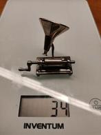 Antiek zilveren 925 grammofoon, Antiek en Kunst, Ophalen of Verzenden