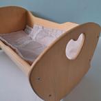 Houten Poppenwiegje, Kinderen en Baby's, Speelgoed | Poppen, Ophalen of Verzenden, Gebruikt, Babypop