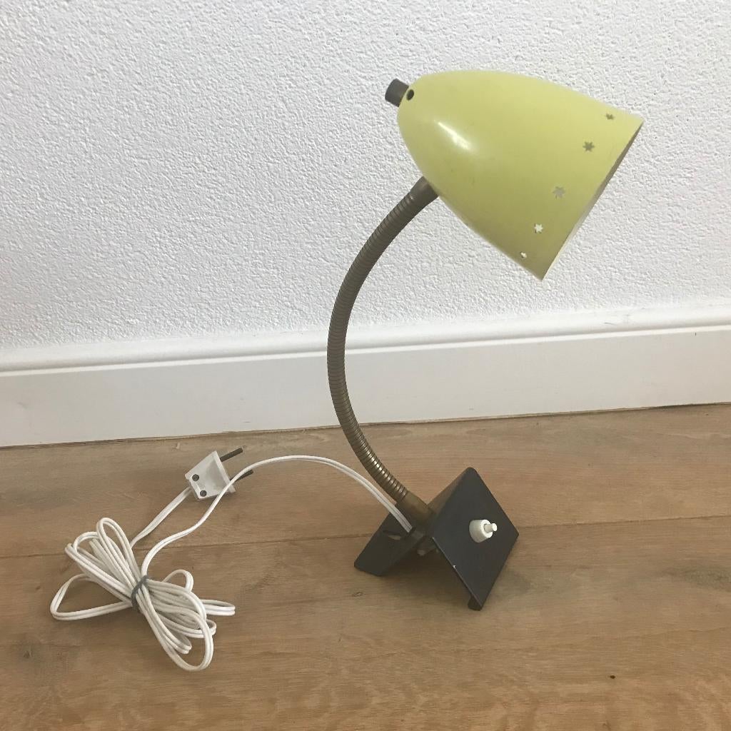 Tafellamp wandlamp lamp Hala Zeist jaren 60 vintage retro, Ophalen of Verzenden, Nvt, Minder dan 50 cm, Nvt