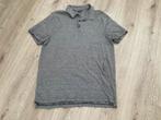 Hema - grijze polo met fijn streepje maat XL, Hema, Maat 56/58 (XL), Ophalen of Verzenden, Zo goed als nieuw