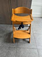 Houten kinderstoel met verschuifbaar blad, Ophalen, Gebruikt, Overige typen, Afneembaar eetblad
