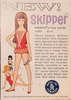 Vintage Mattel Barbie folder 1963 sprookjes Skipper Allan, Overige typen, Ophalen of Verzenden, Zo goed als nieuw