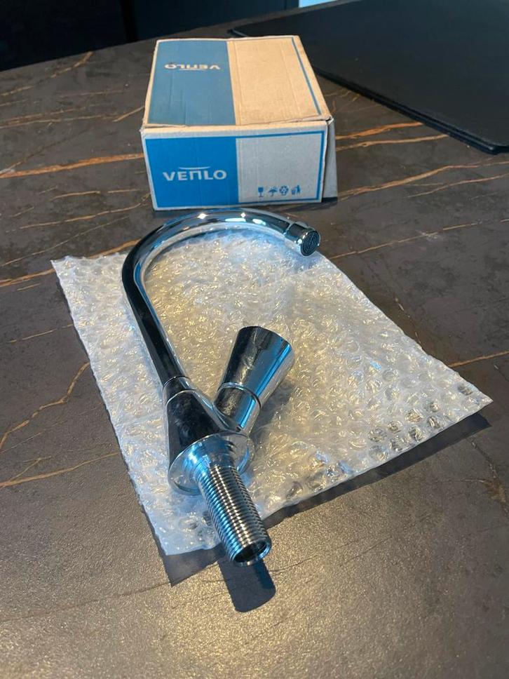 Toilet kraan venlo, Doe-het-zelf en Verbouw, Sanitair, Nieuw, Kraan, Chroom, Ophalen