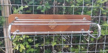 Vintage kapstok buizenframe chroom jaren 50 / 60 beschikbaar voor biedingen