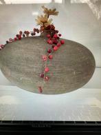 Bruine vaas., Huis en Inrichting, Woonaccessoires | Vazen, Overige kleuren, Aardewerk of Porselein, Ophalen of Verzenden, Zo goed als nieuw