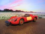 1/43 Ferrari 206 Dino Sport - Corgi Toys Red Spot Hubs, Ophalen of Verzenden, Gebruikt, Auto, Corgi