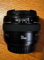 Canon EF 50mm f/1.4 Standaardlens, Audio, Tv en Foto, Fotografie | Lenzen en Objectieven, Ophalen, Zo goed als nieuw, Standaardlens