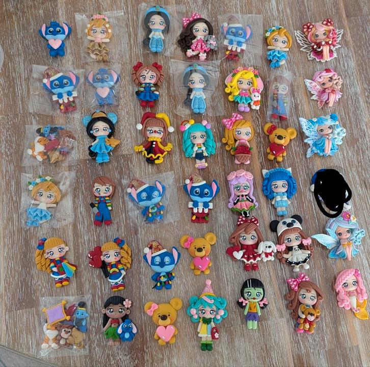 Partij fimo poppetjes, Hobby en Vrije tijd, Knutselen, Nieuw, Materiaal, Ophalen of Verzenden