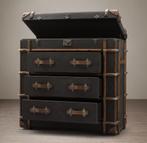 Gebruikt showroommodel - aviator canvas black ladekast, Huis en Inrichting, Ophalen, 100 tot 150 cm, 50 tot 100 cm, Zo goed als nieuw