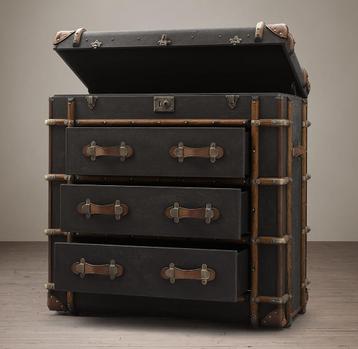 Gebruikt showroommodel - aviator canvas black ladekast beschikbaar voor biedingen