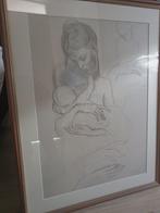 Pablo Picasso schets, Antiek en Kunst, Verzenden