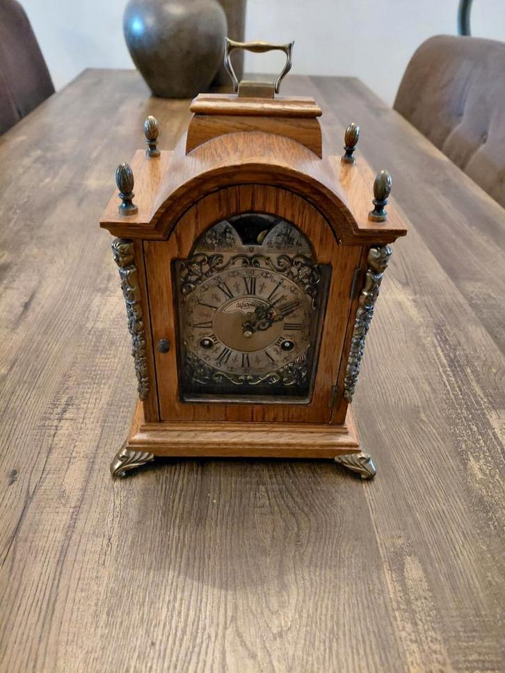 Antieke Warmink Tafelklok, Antiek en Kunst, Antiek | Klokken, Ophalen