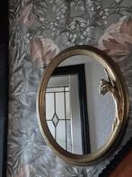 Art Nouveau Jugendstil Spiegel Messing Ovaal, Ophalen of Verzenden, Ovaal, Minder dan 50 cm, Minder dan 100 cm
