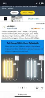 Led verlichting/ strips onder kast (nieuw in doos), Ophalen of Verzenden, Nieuw
