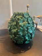 Sissy boy vaas met klavertjes, Ophalen of Verzenden, Minder dan 50 cm, Groen, Glas