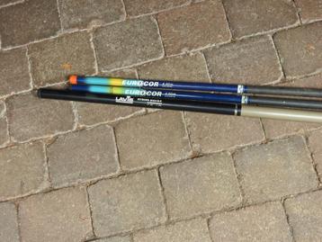 Lavis insteek 6 meter, 2 telescoop 4 meter alle drie €10,- beschikbaar voor biedingen