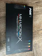 Fox Mini Micron X 2+1 beetmelder set, Watersport en Boten, Hengelsport | Karpervissen, Ophalen, Zo goed als nieuw, Complete set