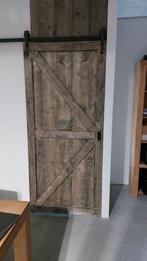 Steigerhouten loftdeur, 80 tot 100 cm, 215 cm of meer, Binnendeur, Nieuw
