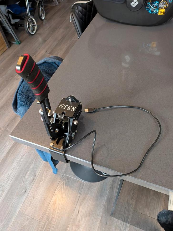 Sten USB Handrem - Perfect voor Sim Racing!, Spelcomputers en Games, Spelcomputers | Overige, Gebruikt, Ophalen of Verzenden