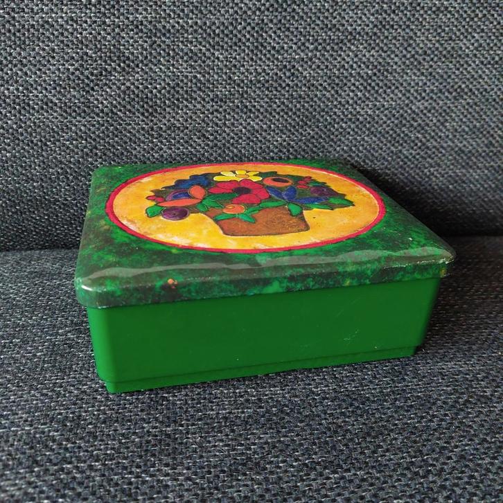 Vintage koffieblik, Verzamelen, Blikken, Overige, Ophalen of Verzenden