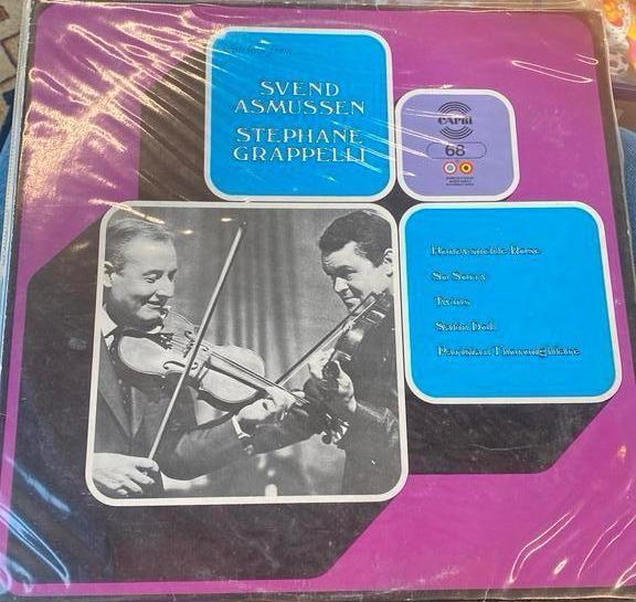 Svend Asmissen & Stephane Grappelli lp with love from, 1960 tot 1980, Ophalen of Verzenden, Zo goed als nieuw, 12 inch
