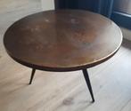 Salontafeltje, Huis en Inrichting, Ophalen, Gebruikt, 50 tot 100 cm, Rond
