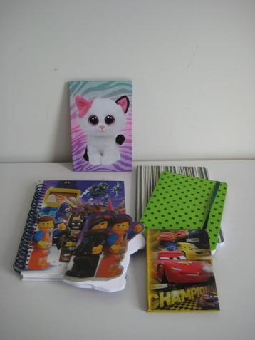 6 notitieboeken Lego Movie Ty kat Cars groen Linda Loves beschikbaar voor biedingen