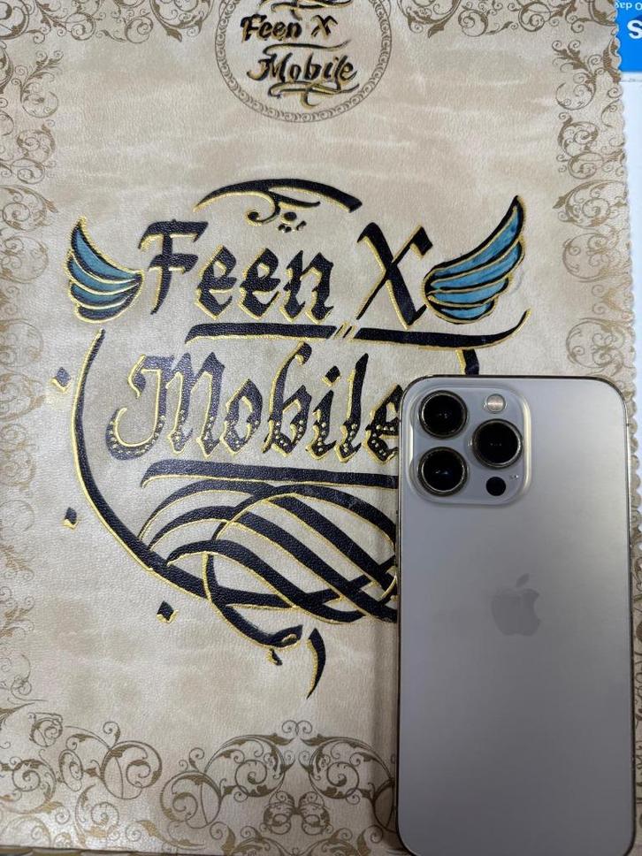 IPhone 13 Pro 128GB - Goud - Batterijconditie 100%, Telecommunicatie, Mobiele telefoons | Apple iPhone, Zo goed als nieuw, 128 GB