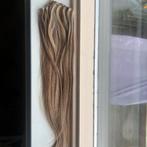 Invisible wefts blond bruin mix 45 cm 50 gram, Ophalen of Verzenden, Nieuw, Pruik of Haarverlenging