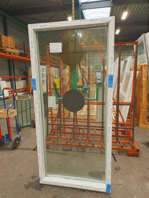 Kunststof Vast kozijn  b100 x h215 cm Wit  -2043-, Doe-het-zelf en Verbouw, Kozijnen en Schuifpuien, Zo goed als nieuw, Raamkozijn