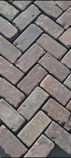650m2 oude gebakken klinkers.   Paars rood .op pallets, Keramiek, Oude klinkers, Klinkers, Oude klinkers
