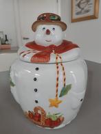 Kerst koekpot Sneeuwpop Villeroy en Boch in nieuwstaat, Ophalen of Verzenden