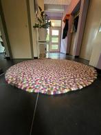 Bolletjes kleed, Huis en Inrichting, Stoffering | Tapijten en Kleden, Ophalen, Zo goed als nieuw, Rond, 150 tot 200 cm