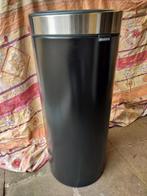 Brabantia TOUCH 30 liter mat zwart (NIEUW), Ophalen of Verzenden, Zo goed als nieuw, Metaal, Minder dan 50 cm
