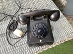 Bakelieten telefoon PTT, Telecommunicatie, Ophalen, Met draaischijf