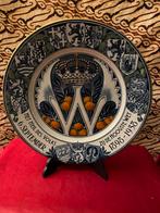 HERDENKINGSBORD 40-JARIG REGERINGSJUBILEUM WILHELMINA 1938., Ophalen of Verzenden, Zo goed als nieuw