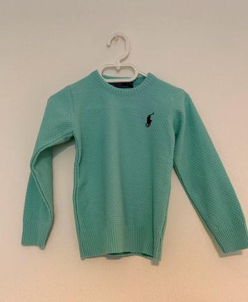 Polo Ralph Lauren turqoise trui sweater blauw groen 98 104 beschikbaar voor biedingen