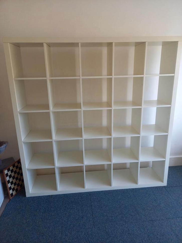 Ikea kallax 5 x 5 vakkenkast, Huis en Inrichting, Kasten | Vitrinekasten, Gebruikt, 150 tot 200 cm, 25 tot 50 cm, Ophalen